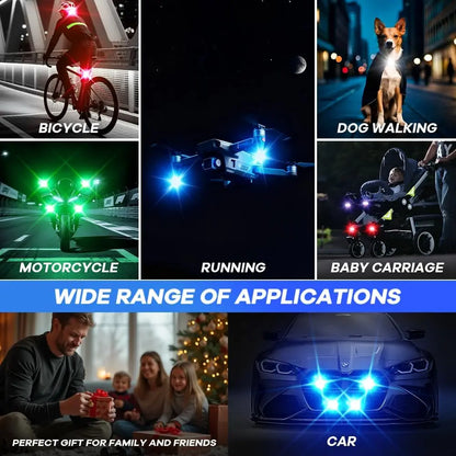 Wireless Aircraft Airplane Helicopter Warning RGB Strobe