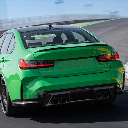 For BMW G80 M3 G82 G83 Rear Bumper Diffuser Lip Spoiler M4 2021