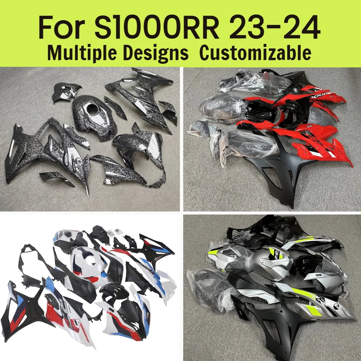 For BMW S1000RR 23 24 Fairing Kit Motorcycle S 1000RR 2023