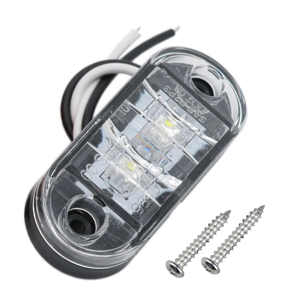 1PC 10v-30v Side Marker Warning Tail External Trailer Truck