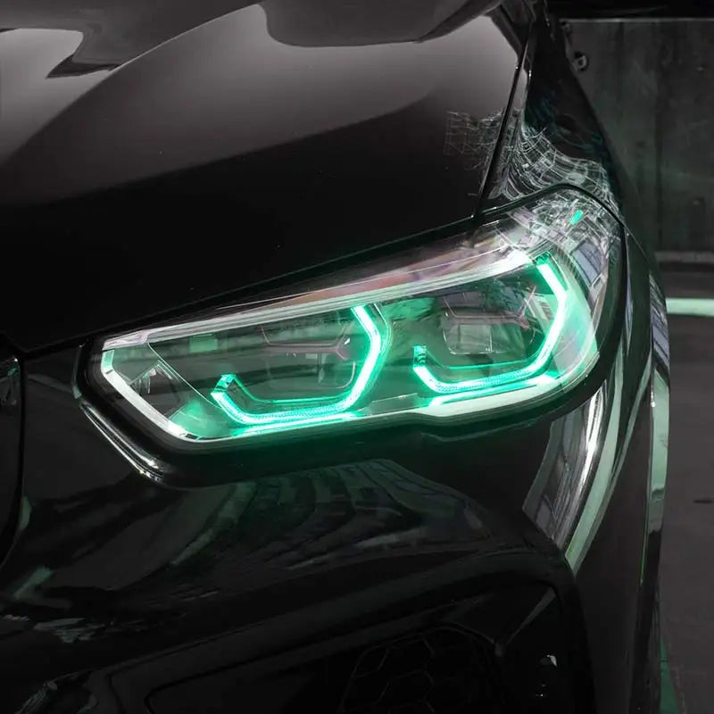 For BMW X5 G05 X6 G06 X5M F95 X6M F96 Laser Headlights RGB