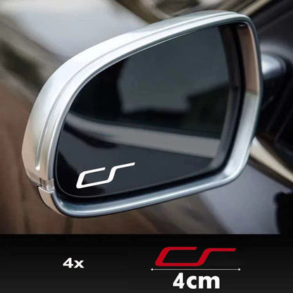 4PCS Reflective Vinyl Stickers Body Decor