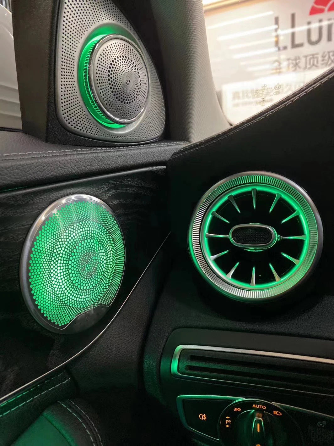 For Mercedes-Benz C Glc Class Coupe Ambient Lighting 12 Colors