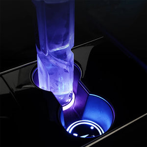 Color Changing Cup Holder Rear Windshield Ambient Lighting