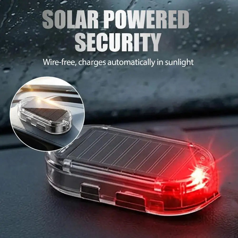 solar-powered anti-theft Warning Simulate Wireless Charging