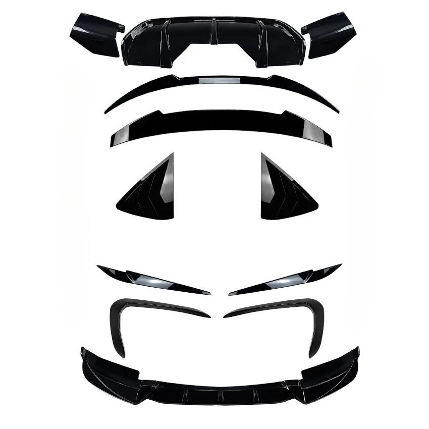 For BMW X6 F16 M Sport 2015-2019 Rear Lip F16 Spoiler Wing Refit