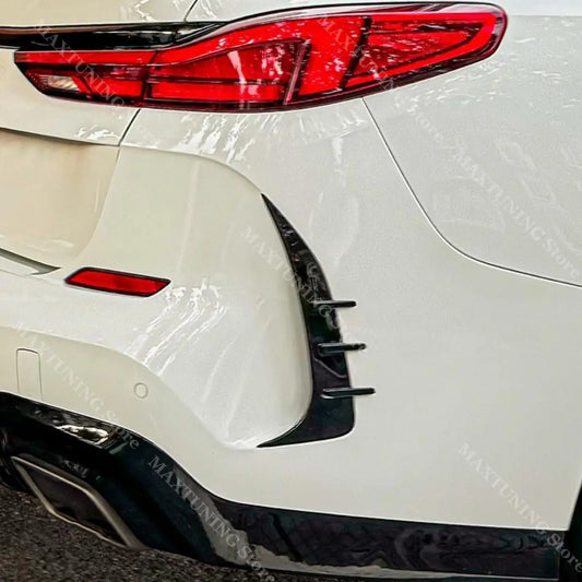 Rear Bumper Side Spoiler Air Vent Canard Splitter Wind