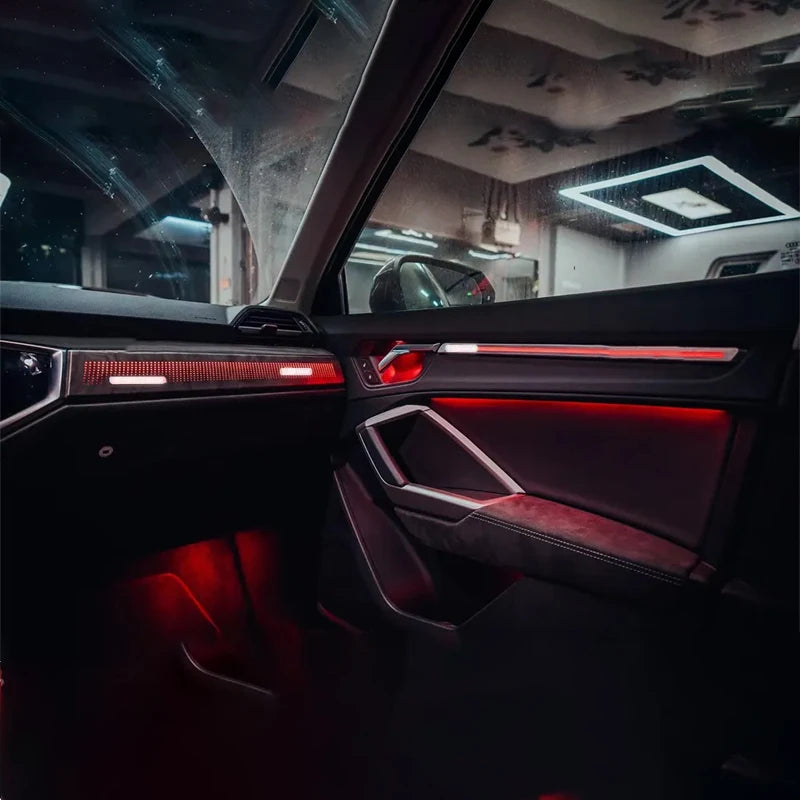 For Audi Q3 2019-2024 Dynamic Galaxy Colors Ambient Lighting Kit