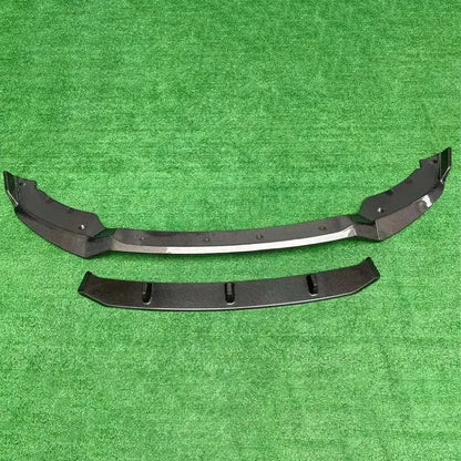 For BMW X6 G06 2019-2023 Carbon Fiber Front Lip Bumper Diffuser