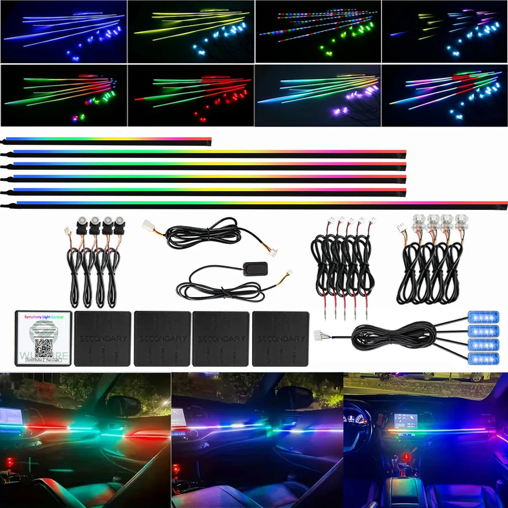 Ambient 213 Color Symphony Streamer Bluetooth Rainbow Interior