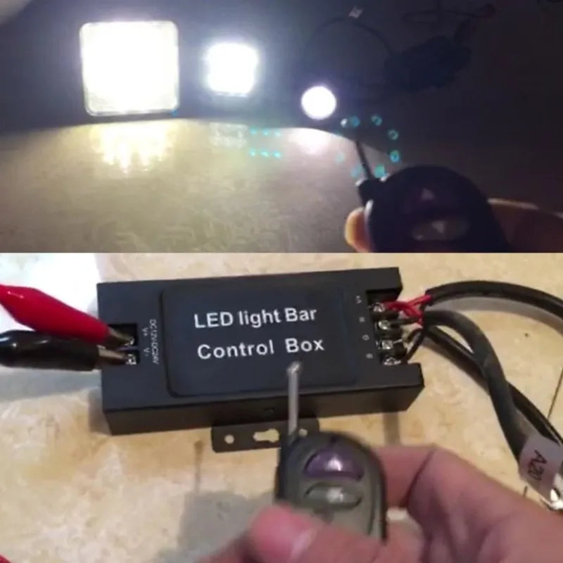 For LED Bar Fog Light Daytime Strobe Controller Drl Eagle