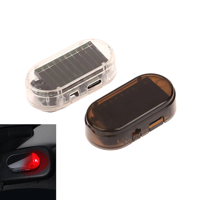Piece Flashing Fake Security Solar Powered Simulated Dummy Alarm