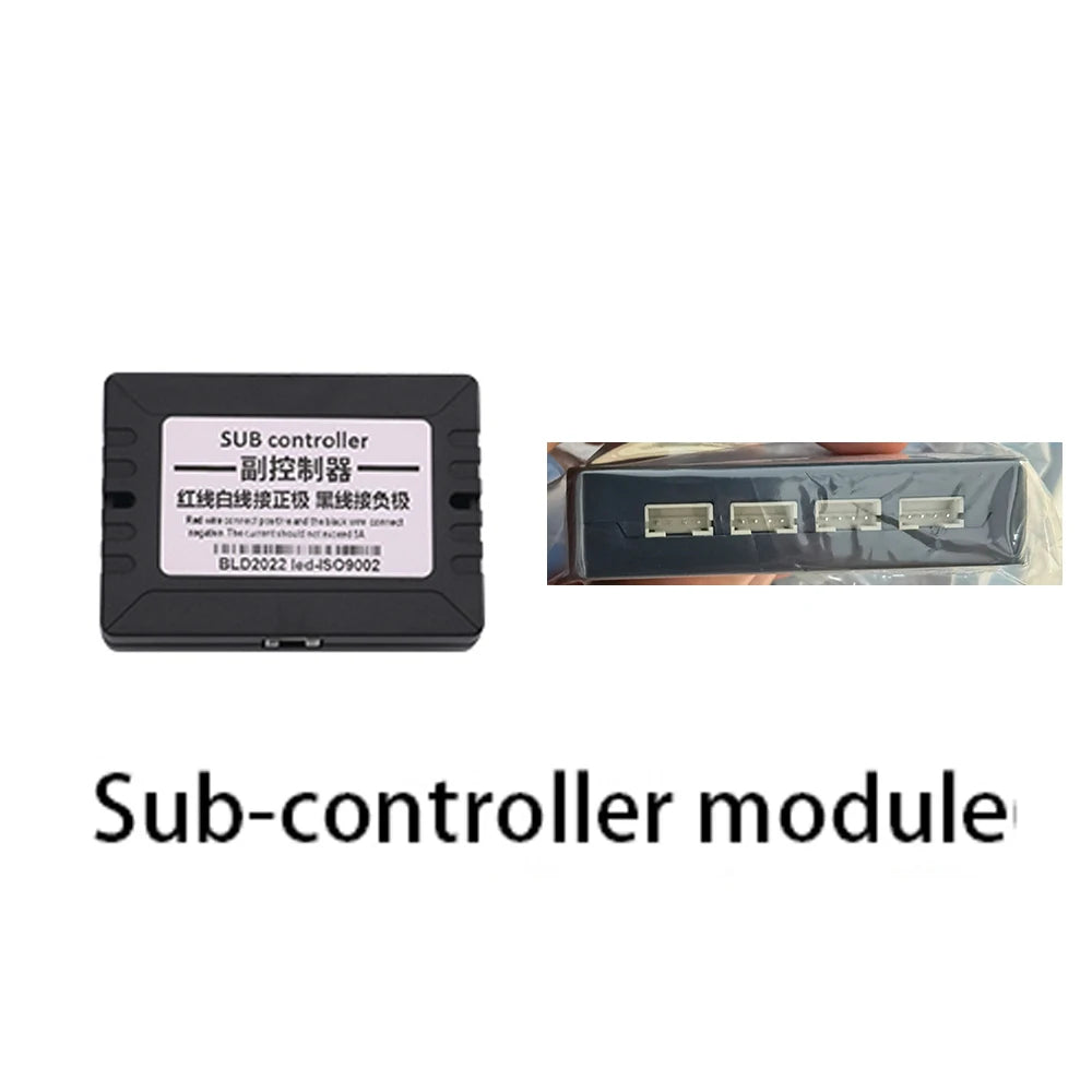 In RGB Colors Acrylic Strip Ambient Parts Replacement Wires