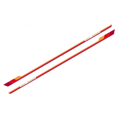 For Toyota Hilux MK8 2PCS Body Side Sticker Racing Stripes Trims