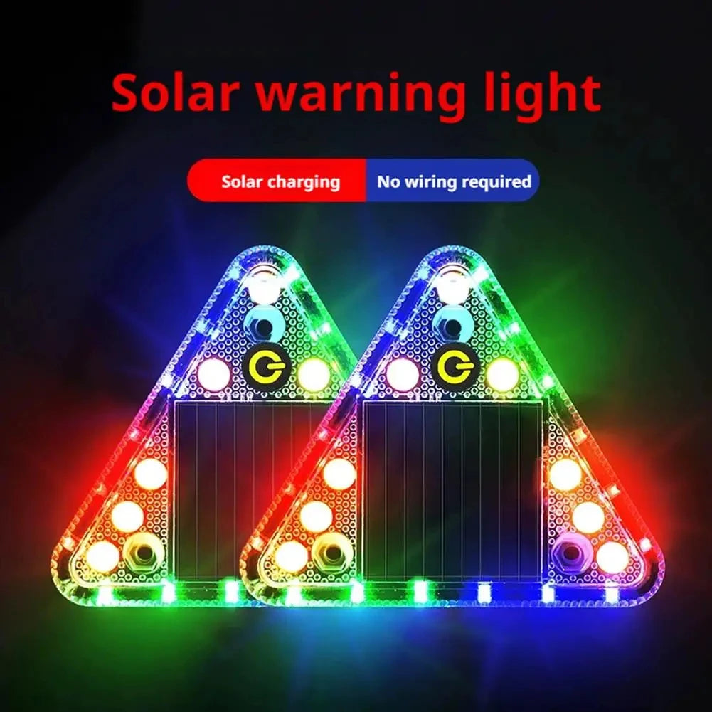 Tcyato anti-rear-end Solar Warning Flashing Truck Taillight