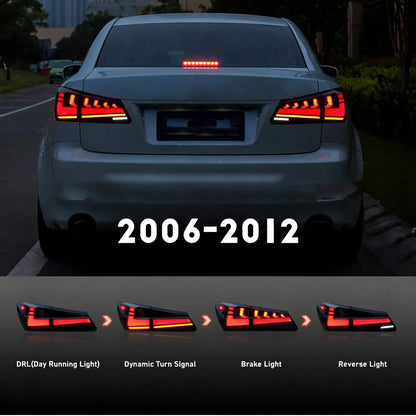 For Lexus IS250 IS300 2006-2012 LED Taillight Modification