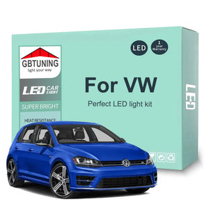 For VW Volkswagen Golf Jetta 3 Canbus Interior Bulb Kit MK4 MK5
