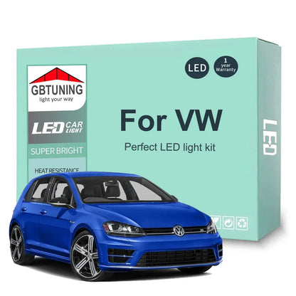 For VW Volkswagen Golf Jetta 3 Canbus Interior Bulb Kit MK4 MK5