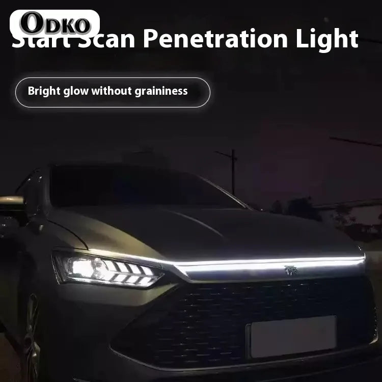 For Audi Q2 Q3 Q5 Q7 Drl Strip Hood A1 A3 A4 A5 A6 A7