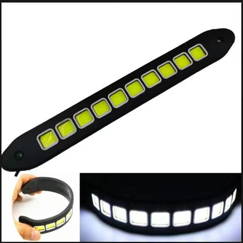 Strip Shape Cob Bendable Daytime Running Waterproof Flexible Drl
