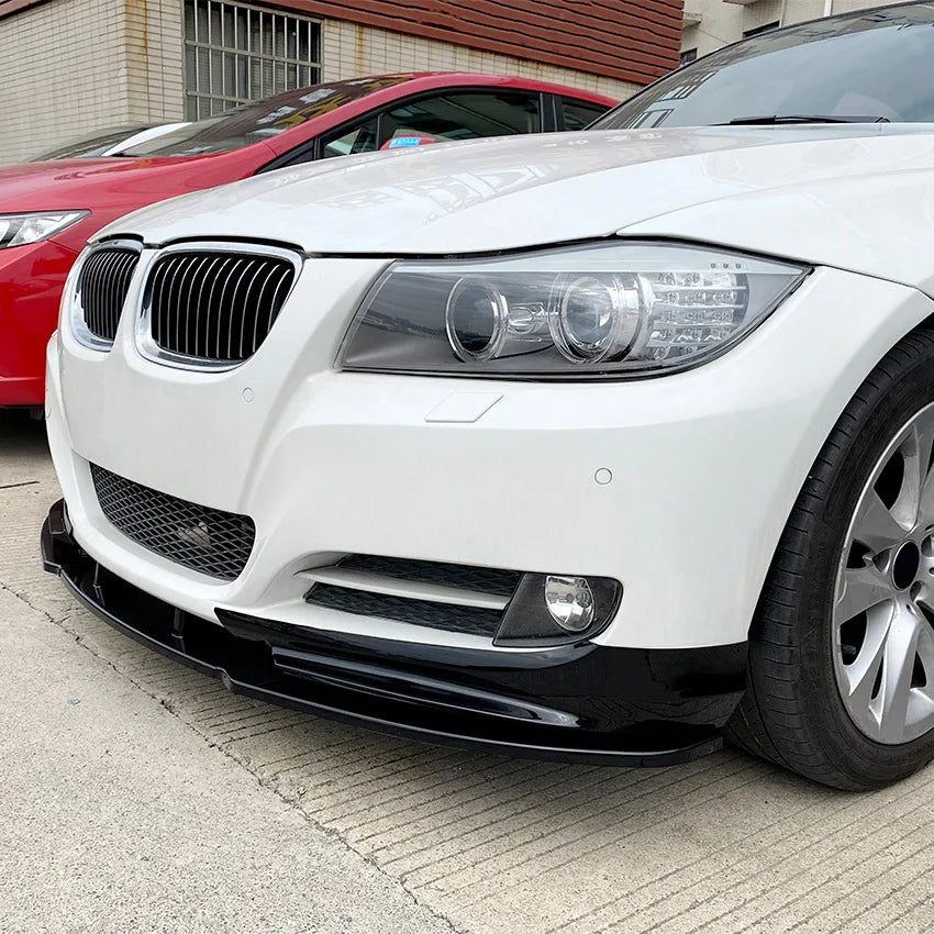 For BMW 3 Series E90 E91 Front Bumper Lip Body Kit Spoiler