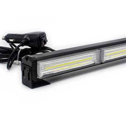 For Vehicle Safe 12V 24V Amber Cob Strobe Bar Sections Flasher