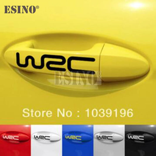 X Fashion Creative Decals Wrc Pvc Carving Body Handles