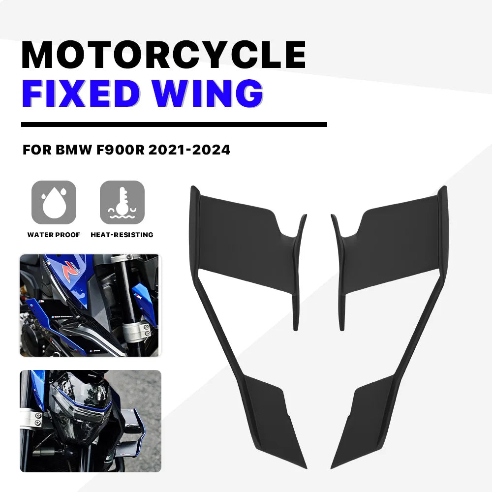 For BMW F900R F 900 R Motorcycle Fairing Fixed Wings 2021-2024