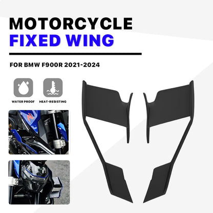 For BMW F900R F 900 R Motorcycle Fairing Fixed Wings 2021-2024
