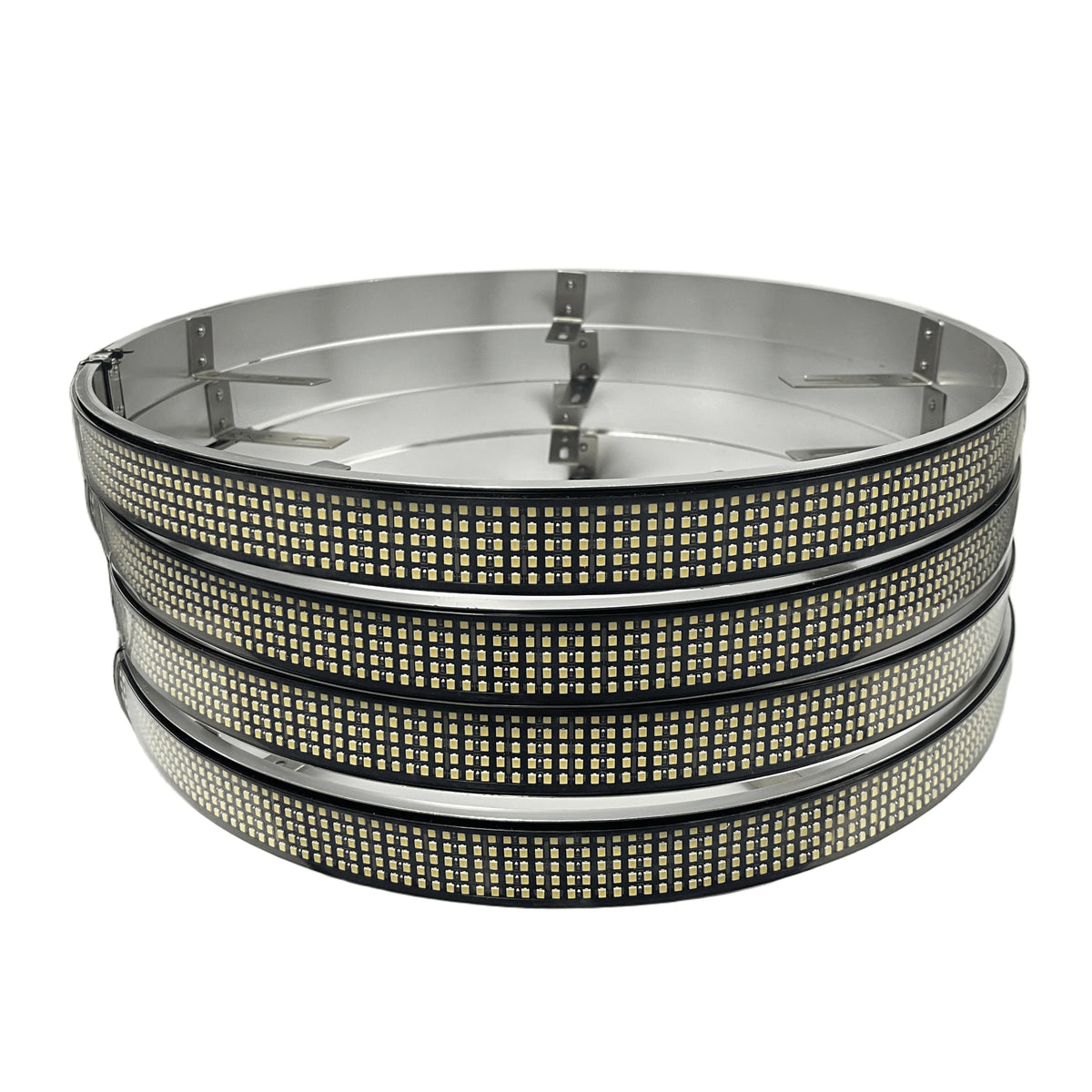 For Auto Row Single Side Pure White Wheel Ring Rim Kit