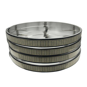 For Auto Row Single Side Pure White Wheel Ring Rim Kit