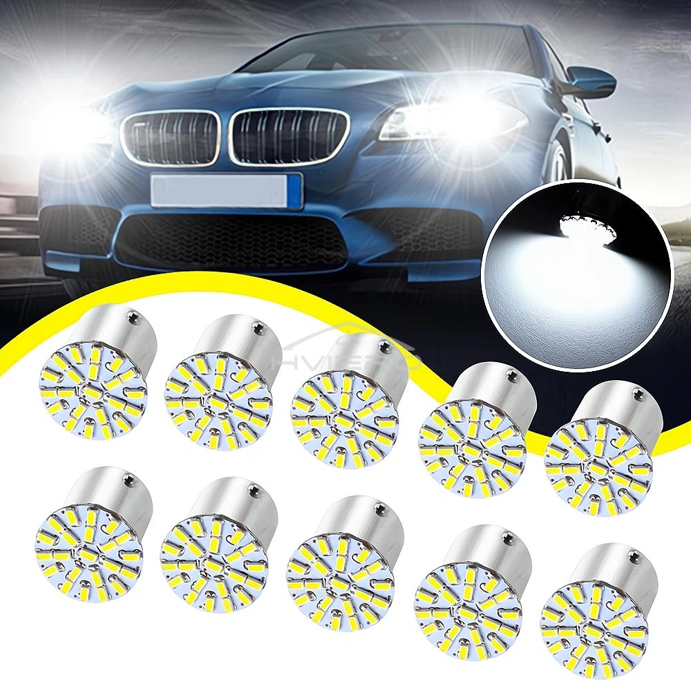 20PCS 1156 1157 ba15s 3014 22SMD Dc 12V Brake