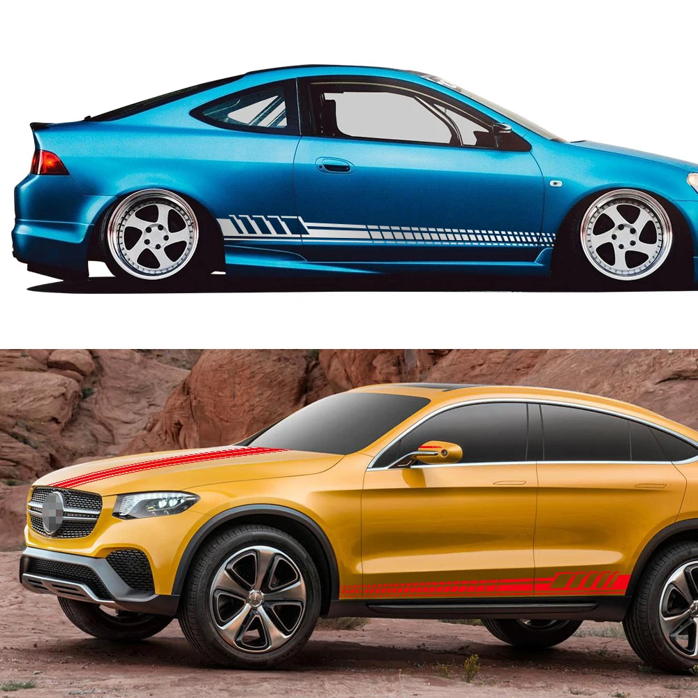 For Audi BMW Mercedes Ford VW Stickers Bonnet Decal Toyota