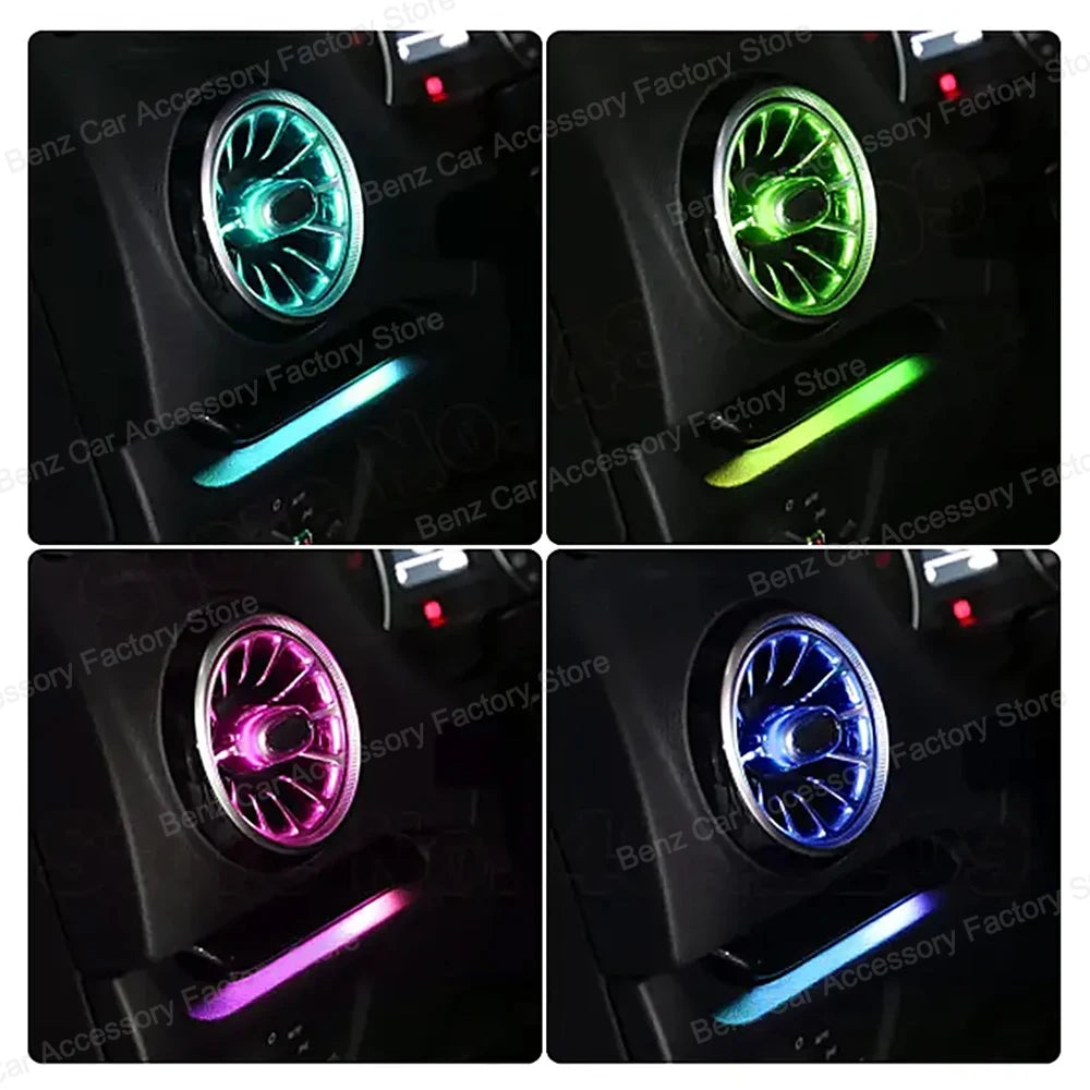 For Audi A3 S3 RS3 8V 256 Colours Air Vents 8Y 8P 2004-2020