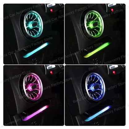 For Audi A3 S3 RS3 8V 256 Colours Air Vents 8Y 8P 2004-2020