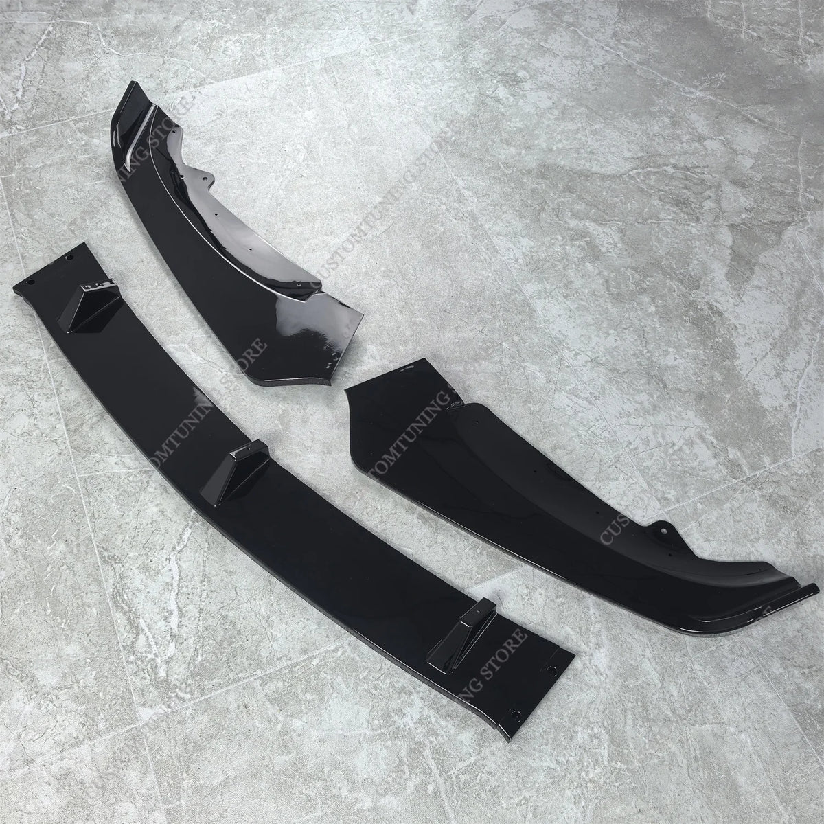 For BMW X5 F15 30D 35I Gloss Black Front Bumper Lip Spoiler