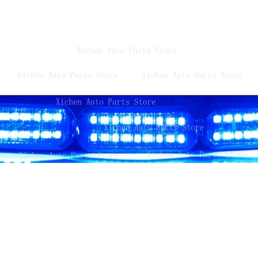 Blue Grille 1-to-4 Upgrade Beads Fit off-road Cars Pickup