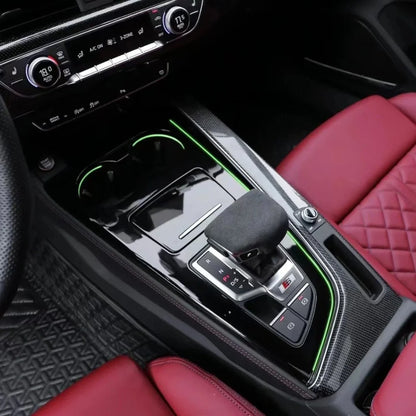 For Audi A4 S4 A5 S5 Colors Piano Black Center Console Ambient