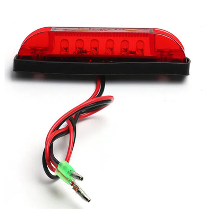 Red White Amber Marker 12V Trailer Indicators Side Truck