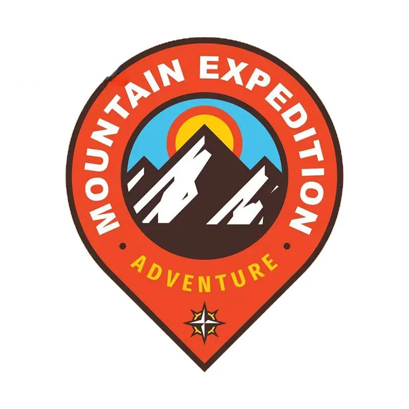 13CM Expedition Travel Sticker Never Stop Exploring Decal Jdm