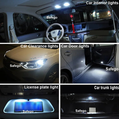 T10 194 168 W5W Canbus Bright White Interior Reading