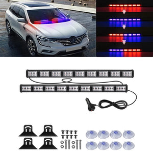 In Strobe Emergency Flash Warning Truck Windshield Flashlight