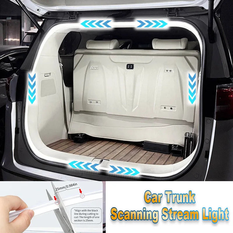 Trunk Dynamic Flowing Flexible Strip 2M 4M Automatic On