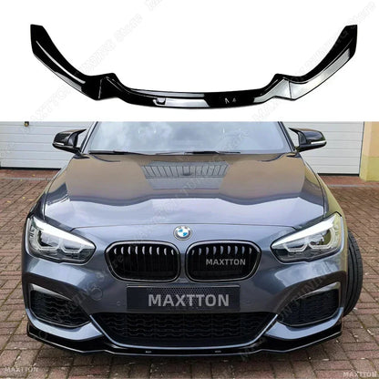 For BMW F20 F21 Lci Maxton Front Bumper Lip Splitter Spoiler