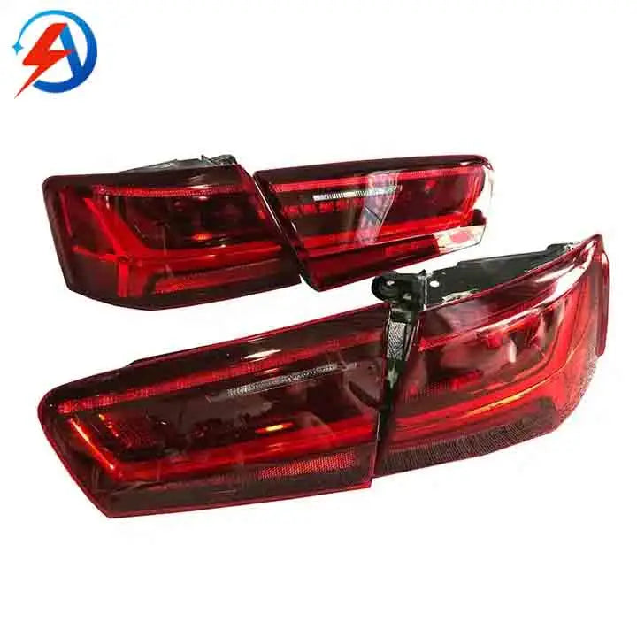 For Audi A6 A6L C7 Pa Parts Upgrade Tail Smoke Taillamp