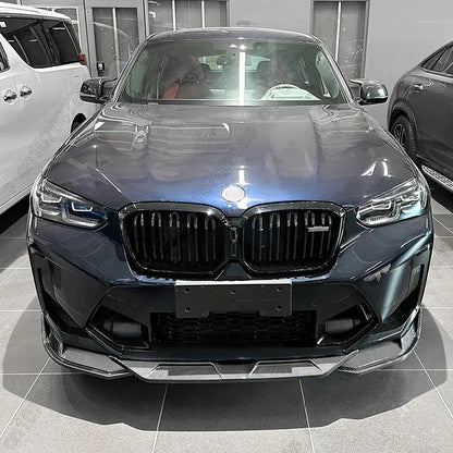 For BMW F97 X3M F98 X4M Lci 2022-2024 Front Lower Bumper Spoiler