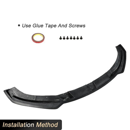 For BMW 4 Series F32 F33 Carbon Fiber Front Bumper Lip Spoiler