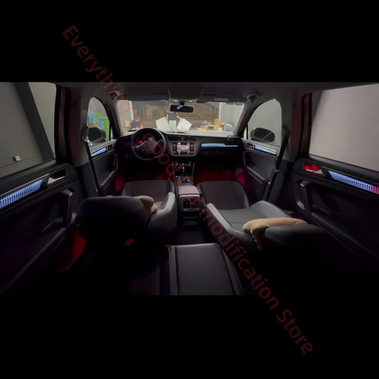 For Volkswagen VW Tiguan L 2017-2021 Ambient Interior Lighting