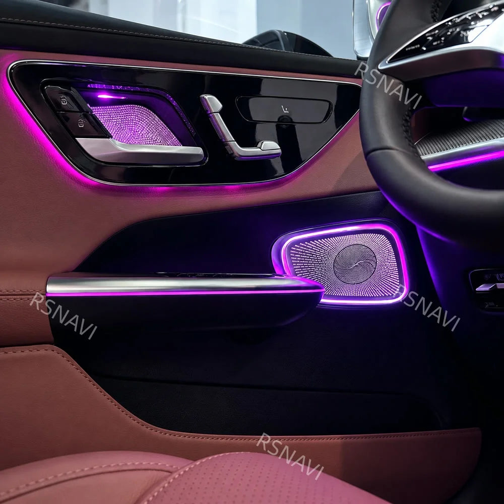 For Mercedes-Benz Cls C257 2018-2023 Perforated Illuminated
