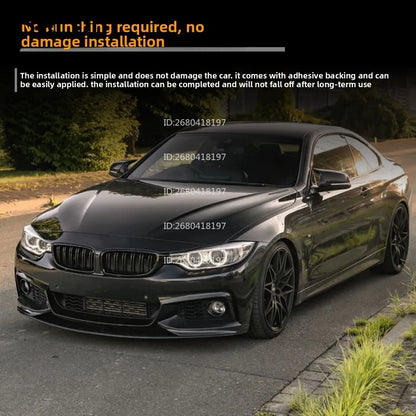 For BMW 4 Series BMW F33 F32 14-20 Front Lip Shovel Wrap Corner